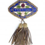 Knutsford Royal May Day Badge 1901